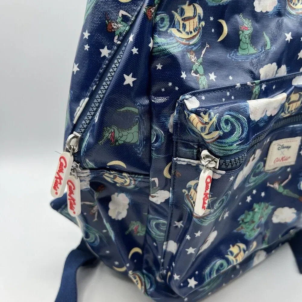Cath Kids Kidston Disney Peter Pan Backpack Oilcloth Blue Green 15